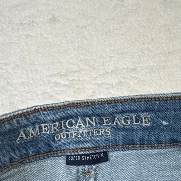 American Eagle Jean Button-Up Skirt - Picture 2 of 4